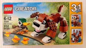 LEGO Creator 31044 Park Animals &ndash; 3-in-1 Set (202 pcs) &ndash; Retired &ndash; New Sealed