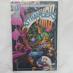 Ultraforce #7 Malibu Comics 1990s Strange Invaders Cover - Picture 1 of 3