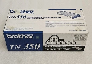 NEW Sealed In Box Brother TN-350 Toner Cartridge Genuine Factory OEM  - Picture 1 of 3
