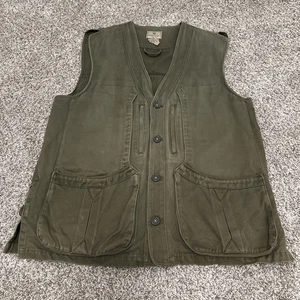 Vintage Beretta Shooting Hunting Vest Green Men’s Size 44 - Picture 1 of 14