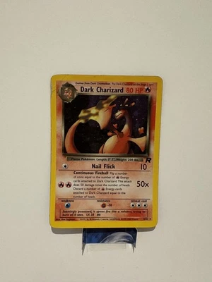 Pokemon Dark Charizard Team Rocket Holo Card 4/82 Moderate Play - Image 1 of 4