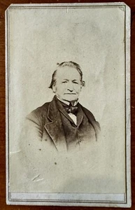 ANTIKE CDV UM 1860er 2C WASHINGTON BÜRGERKRIEG STEUERMARKE WINCHESTER, NH MAN - Bild 1 von 3