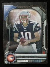 2014 Topps Strata Quarterback Die-Cuts Jimmy Garoppolo Rookie QDC-JG RC Patriots