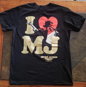2010 Michael Jackson - The Immortal World Tour Black Shirt Sz. M  - Picture 1 of 4