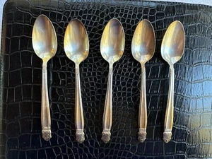 Holmes Edwards Flatware Danish Princess International Silver Plate 1938 Spoons 5 - Picture 1 of 5