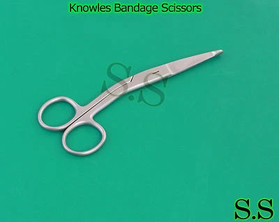 60 tijeras de vendaje Knowles instrumentos quirúrgicos de 5,5" Foto 1 de 4