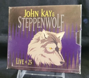 John Kay & Steppenwolf – Live At 25 (CD) 2 CDs, 1995, ERA Records - Picture 1 of 9