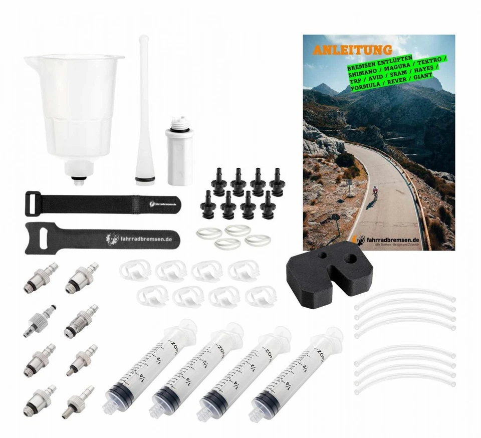 Universal Entlüftungskit kompatibel für alle Bremsen Hersteller wie SHIMANO MAGU - Bild 1 von 1