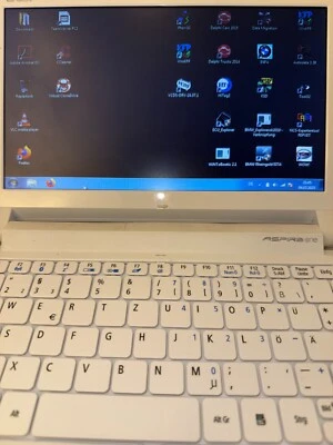 OBD Mini Acer Aspire One d260 2Tb  SSD 2gb Ram Win7 pc PORTATILE  NETBOOK 10,1" - Bild 1 von 4