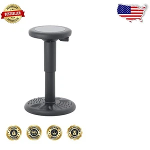 Sensory Active Chair for Teens - Adjustable Wiggle Stool from 16.65" to 23.75" - Picture 1 of 2