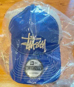 Stussy New Era 9twenty Basic Trucker Bright Royal / Express / Original - Bild 1 von 1