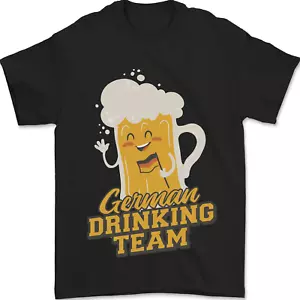 Camiseta para hombre equipo alemán bebedor cerveza fútbol despedida de soltero 100 % algodón - Imagen 1 de 2
