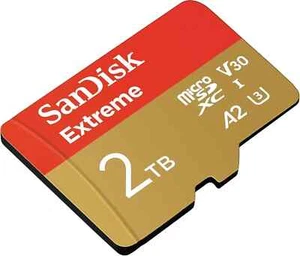 SanDisk Extreme 2TB Micro SD MicroSDXC A2 V30 U3 HD 4K Memory Card - Photo 1 sur 4