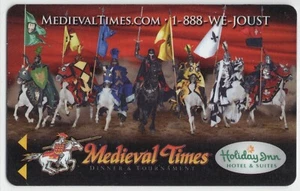 Tarjeta de llave Holiday Inn 2008 habitación de plástico época medieval - Imagen 1 de 2
