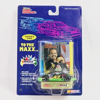1992 Racing Champions Kyle Petty To The Maxx Series One 1:64 Diecast and Card - Image 1 of 4