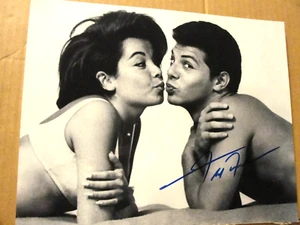 Frankie Avalon Signed Autograph 8x10 photo w/COA-Beach Blanket Bingo-singr Venus - Picture 1 of 4
