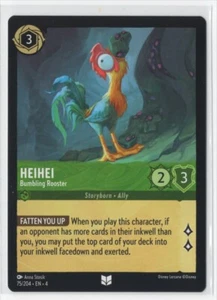 Disney Lorcana Ursula's Return Heihei 75/204 Uncommon NON-FOIL - Picture 1 of 1