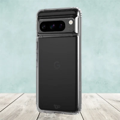 tech21 Evo Clear Back Case for Goole Pixel 8 Pro Impact Protection Slim Fit - Image 1 of 4