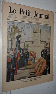 PETIT JOURNAL 1901 OBSEQUES BAILLY / GUERRE TURQUIE MYTILENE AMIRAL CAILLARD - Imagen 1 de 3