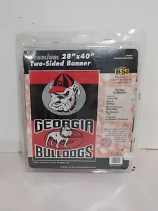 Georgia Bulldogs 2-sided Premium 28" X 40" Banner - Picture 1 of 2