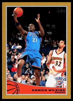 2009-10 Topps #215 Damien Wilkins Gold #/2009 - Image 1 of 2