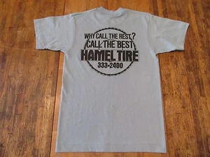 Camiseta Punk Rock Vintage Hamels Tire "Why Call The Rest, Call The Best" Talla S - Imagen 1 de 7