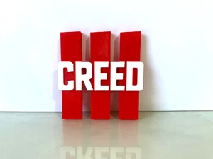 Creed 3 Logo 2023 Sport Action Adonis Johnson Former Heavyweight Champion Boxer - Picture 1 of 1