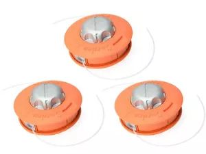 3 X Verstärkter Fadenspule Husqvarna Makita Nemaxx Rotfuchs Motorsense EASY LOAD - Bild 1 von 4