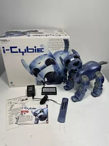 I-Cybie Gold Robotic Dog Vintage 2001 Hasbro Tiger W/Remote - Needs New Battery - Picture 1 of 20