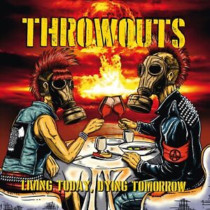 THROWOUTS - LVING TODAY DYING TOMORROW (LP)  Streetpunk Punk yellow Rancid