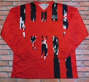 ASICS MAGLIA CALCIO SHIRT NOLEL VINTAGE STREETWEAR MADE IN ITALY (089) tg. XL - Imagen 1 de 3