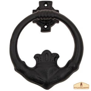Gusseisen Türklopfer massiv Ringform Türklopfer Hausfront D?cor Zubehör - Bild 1 von 12