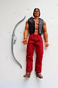 BIG JIM MATTEL ACTIONFIGUR ` CHIEF TANKUA GRIPPING HANDS " SCHÖNE FIGUR - Bild 1 von 6