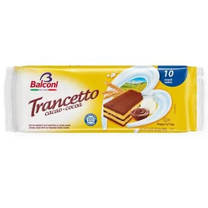 MERENDINE BALCONI TRANCETTO 10 PEZZI 280 GR CREMA AL CACAO TRONCHETTO CIOCCOLATO - Imagen 1 de 1