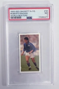 1993 GEO. BASSETT WORLD BEATERS ROBERTO BAGGIO #32 LOL POP of 1 only 7 higher - Picture 1 of 3
