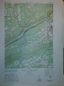 1940's Army Topo Map Nanticoke Pennsylvania Sheet 5766 II NE - Picture 1 of 5