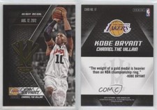 2015-16 Panini HeroVillain Channel the Villain Kobe Bryant #17.1 HOF