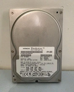 Hitachi HDS721680PLAT80 80GB 7200RPM SATA 3.0 Gb/s 3.5 Inch Deskstar - Picture 1 of 3
