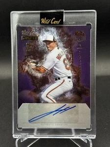 Comodín mate Jackson Holliday Rookie Heat automático 1/1 Orioles 2024 - Imagen 1 de 4