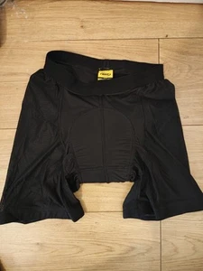 Mavic Pro Cycle/MTB Mountain Bike Shorts Extra Small XS Black Padded Cycling - Picture 1 of 4