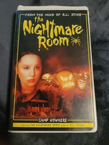 The Nightmare Room - Camp Nowhere VHS - RL Stine With Amanda Bynes - Imagen 1 de 3