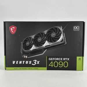 MSI Ventus 3X GeForce RTX 4090 - Graphics Card - NEW &amp; SEALED! - Picture 1 of 2