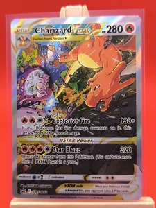 Charizard VSTAR SWSH262 Alternate Art Full Art Holo Promo Pokemon Card  - Picture 1 of 15
