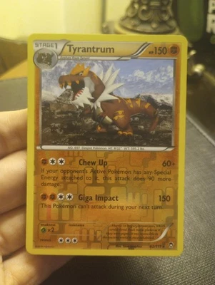 Tyrantrum 62/111 XY - Furious Fists Reverse Holo - Image 1 of 2