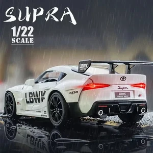 1:22 TOYOTA GR Supra Alloy Diecast Racing Car Model Sound/Light Toy Gift NEW - Picture 1 of 6