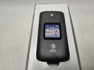 Alcatel 4052R 2.8" 4GB Memory AT&T GSM SmartPhone Black Flip Phone AT&T - Image 1 of 4