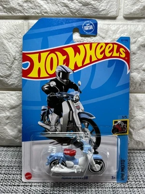 Hot Wheels HW Moto 3/5 Honda Super Cub 87/250 azul/blanco Foto 1 de 4