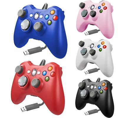 USB Wired/Wireless Gaming Controller Joystick for Microsoft Xbox 360/ PC Windows - Image 1 of 4