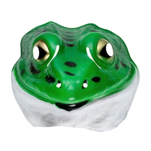 Kinder Frosch Maske Kröte Tiermaske Froschmaske Kindermaske Karnevalsmaske - Bild 1 von 1