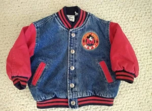 Disney: Mickey Mouse vintage 1928 winter coat authentic size 12 months EUC - Picture 1 of 2